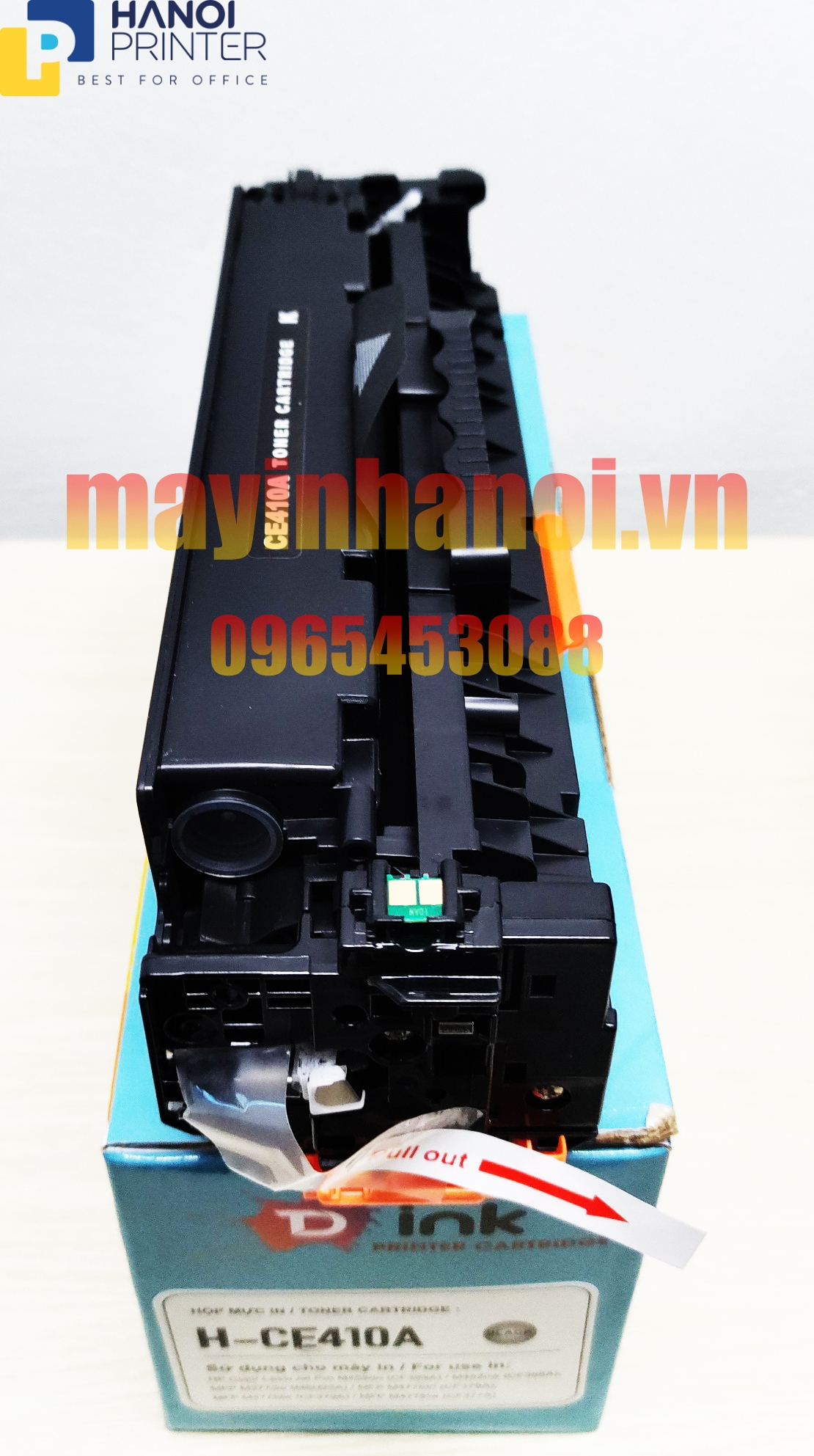 Hộp Mực màu CE410A - đen, dùng cho máy in laser màu Hp M451, M375, M475