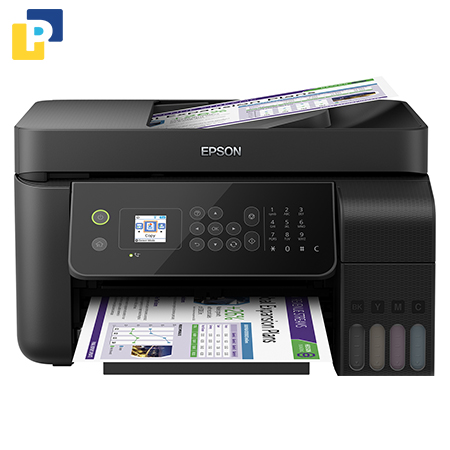 Máy In Phun Màu Đa Năng Epson L5190 - Wifi direct (in, scan, copy, fax, ADF)